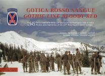 61520 - Gandolfi-Gandolfi, A.-G. cur - Gotica rosso sangue 1945 Foto e memorie della 10a divisione da montagna USA in Italia