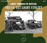 62583 - Brojo-Mostek, P.-J. - Army Wheels in Detail 17: Truck 4x2 light Utility. Morris 10 HP and Standard 12 HP