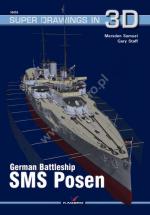 63449 - Samuel-Staff, M.-G. - Super Drawings 3D 53: German Battleship SMS Posen