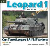 65331 - Koran-Winnepennincks, F.-P. - Present Vehicle 51: Leopard 1A1/2/5 in detail. Cast Turret Leopard 1 A1/2/5 Variants