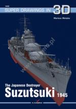 65579 - Motyka, M. - Super Drawings 3D 68: Japanese Destroyer Suzutsuki 1945