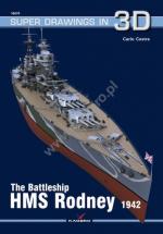 66783 - Cestra, C. - Super Drawings 3D 70: Battleship HMS Rodney 1942