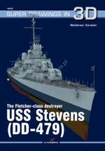 68173 - Goralski, W. - Super Drawings 3D 78: Flecher-Class Destroyer USS Stevens (DD-479)