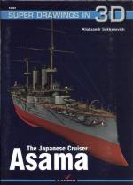 69269 - Sukhanevich, A. - Super Drawings 3D 81: Japanese Cruiser Asama