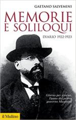 70574 - Salvemini, G. - Memorie e soliloqui. Diario 1922-1923