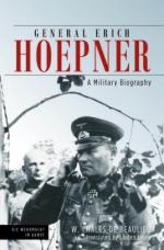 71191 - Chales de Beaulieu, W. - General Erich Hoepner. A Military Biography