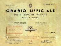 72563 - FFSS,  - Orario Ufficiale delle Ferrovie Italiane dello Stato 4-21 aprile 1937-XV