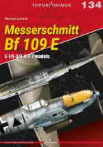 72791 - Lukasik, M. - Top Drawings 134: Messerchmitt Bf 109 E E-1/E-3/E-4/E-7 models