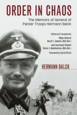 74652 - Balck, H. - Order in Chaos. The Memoirs of General of Panzer Troops Hermann Balck