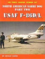 60062 - Curtis, D. - Air Force Legends 207: North American Sabre Dog Part 2: USAF F-86 D/L