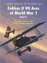 26771 - Franks-VanWyngarden, N.-G. - Aircraft of the Aces 063: Fokker D VII Aces of World War I Part 2