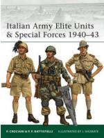 38092 - Crociani-Battistelli-Shumate, P.-P.P.-J. - Elite 099: Italian Army Elite Units and Special Forces 1940-43