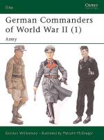 30596 - Williamson-McGregor, G.-M. - Elite 118: German Commanders of World War II (1) Army