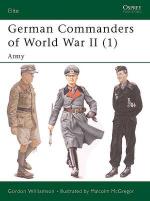 30596 - Williamson-McGregor, G.-M. - Elite 118: German Commanders of World War II (1) Army