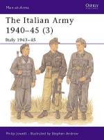 18213 - Jowett-Andrew, P.-S. - Men-at-Arms 353: Italian Army 1940-45 (3) Italy 1943-45