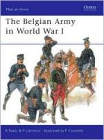 40751 - Pawly-Lierneux-Courcelle, R.-P.-P. - Men-at-Arms 452: Belgian Army in World War I