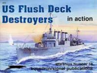 27525 - Adcock, A. - Warship in Action 019: US Flush Deck Destroyers