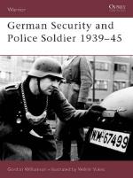 23395 - Williamson-Vuksic, G.-V. - Warrior 061: German Security and Police Soldier 1939-45